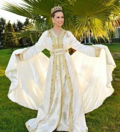 caftan, beautiful and blanche