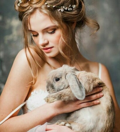 romantic, hairstyle and bridal