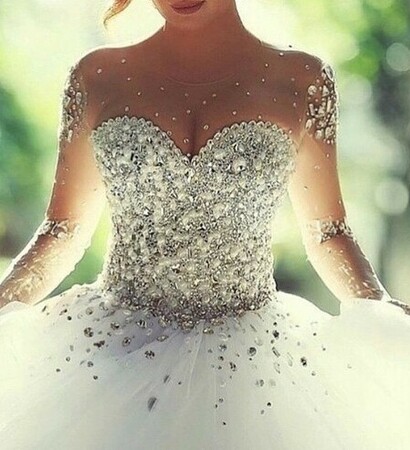 beautiful, wedding dress and dreamlike