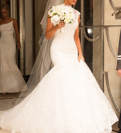 wedding dress, london and bride