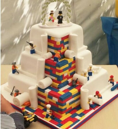 lego, cake and food