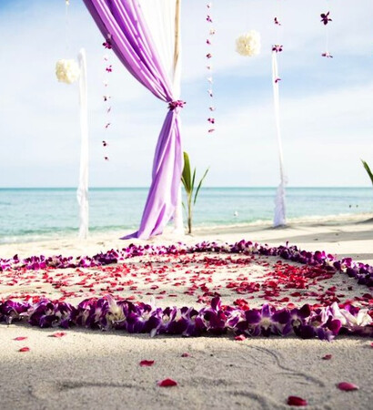 wedding day, tropical and beach wedding