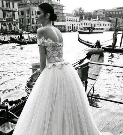 bride, italy and venice