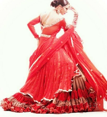 red, beautiful and india