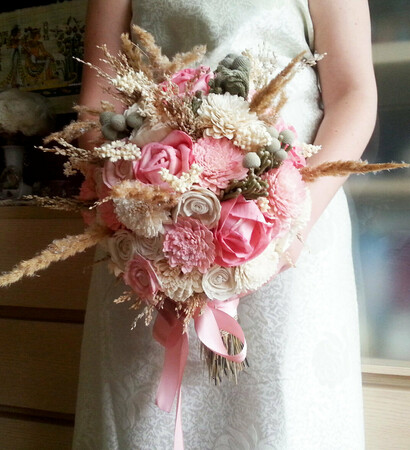 driedbouquet, rusticbouquet and bohowedding