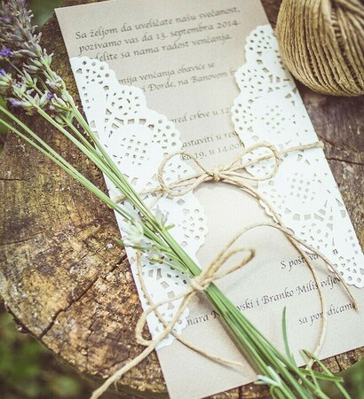diy wedding, lavender and wedding invitations