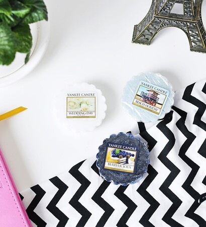 yankee candle, summer and wax tarts