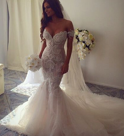 white, bride and siren