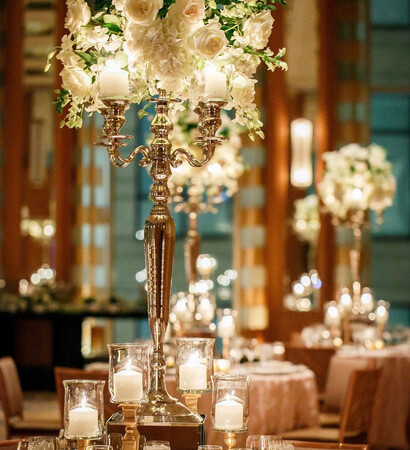 flower, deco and table