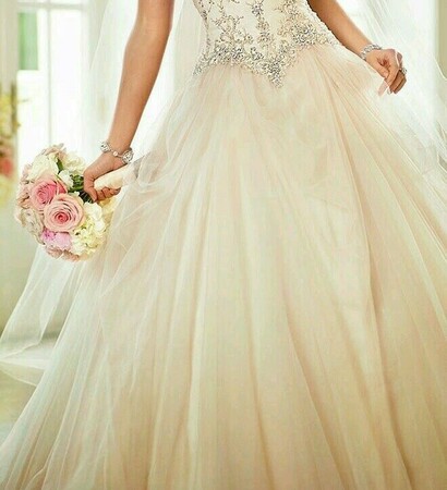 lace dress, wedding dress and bridel