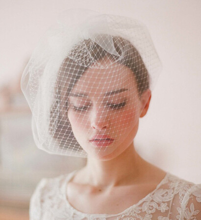 wedding tiara, wedding hair veil and wedding veil