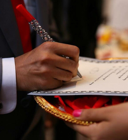 contract for the groom, fun and party