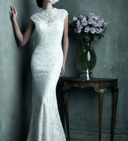 mermaid wedding dress, fashion and beading dress