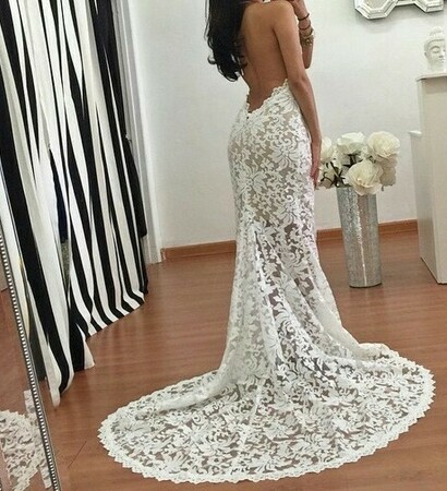 bride, flowers and wedding dress
