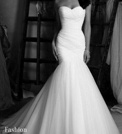 wedding dress, mermaid style and accessoires