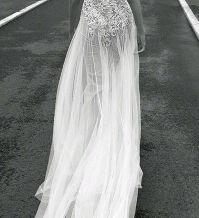 open, back and bride