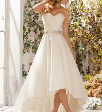 wedding dress, wedding gown and organza