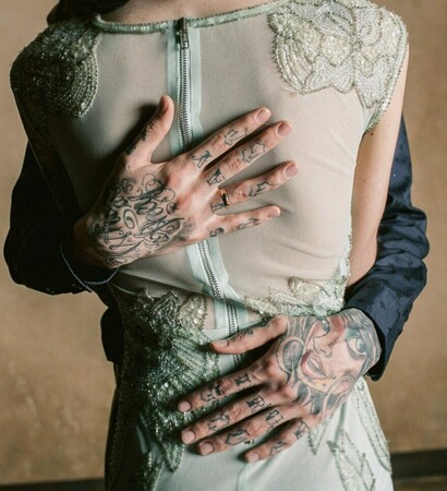 art, lace and tattoo