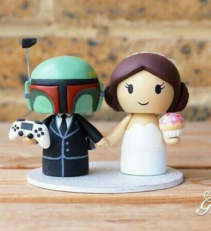 boba fett, star wars and Princess Leia