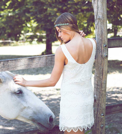 white, white dress and feeling