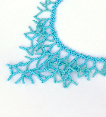 beaded necklace, wedding necklace and bridesmaids gift