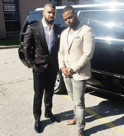 champagne papi, men and ovo