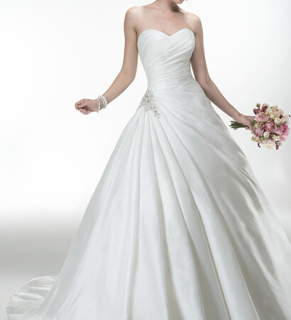fashion, wedding dress and beading dress