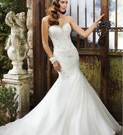 fashion dress, sleeveless dress and wedding dress
