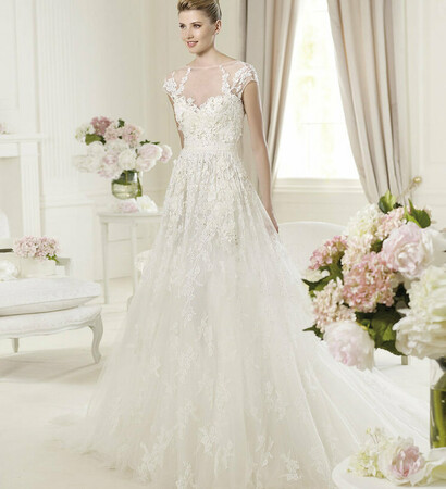 charming wedding dress