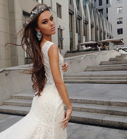 dress, woman and natali danish