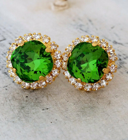 Prom, bridesmaids and stud earrings