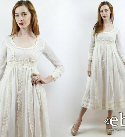 bridal, hippie wedding and vintage