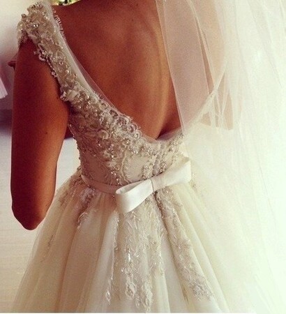 dress, wedding dress and pretty