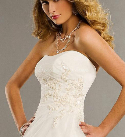 applique, wedding dress and lace dress