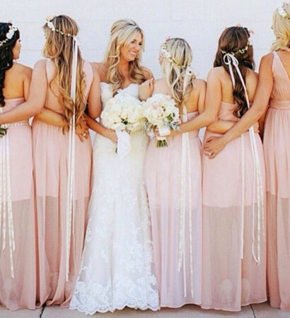 bride, white and rose and beautiful