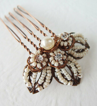 bridal, vintage and romantic