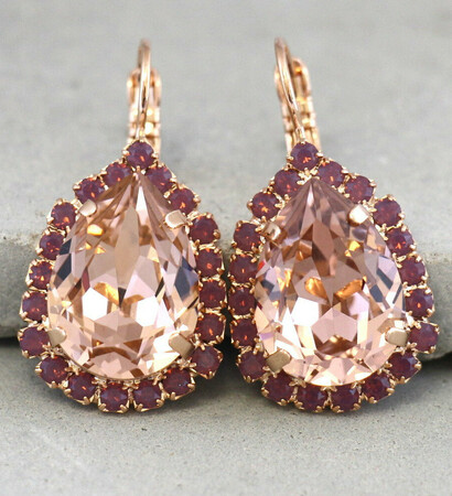 bridal, earrings and handmade