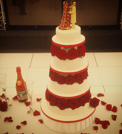 cake, asian and tiers