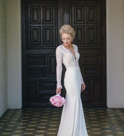 amazing wedding dress, lace wedding dress and bride