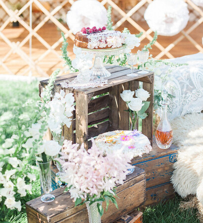 summer, yurt and boho