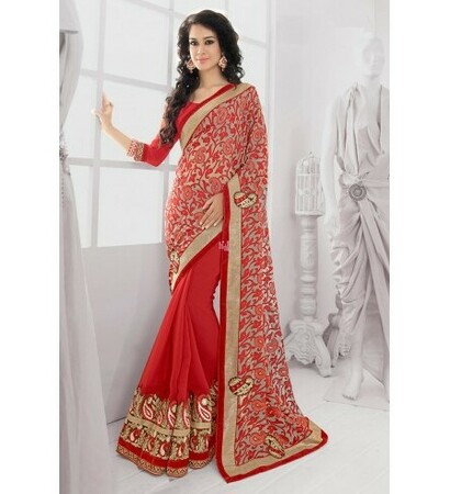 wedding saree, women clothing and fashion