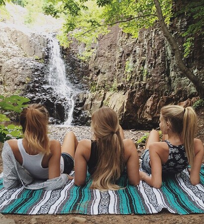 blonde, beautiful and friends