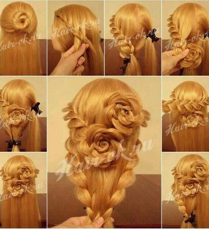hair style, how to and blonde