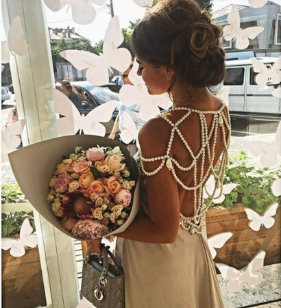 hair, mariage and perles