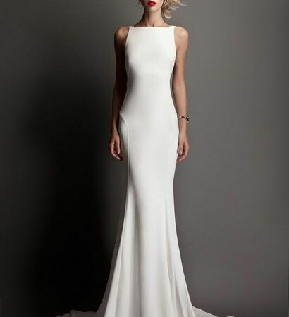 fashion, dress and white