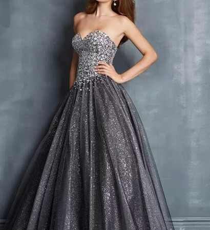 fashion, strapless and Prom