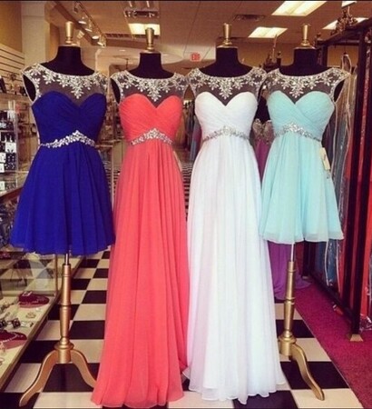 shortdresses, party and darkblue