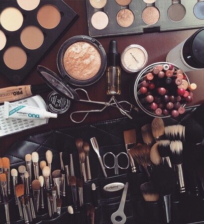 summer, girl and eye shadow