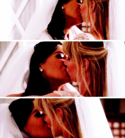 glee, naya rivera and heather morris