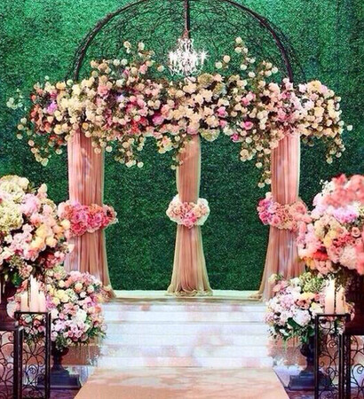 design, wedding decor and romantic
